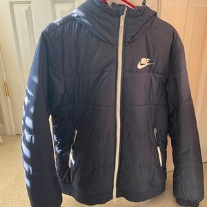 Navy Blue Men’s Nike Puffer Jacket